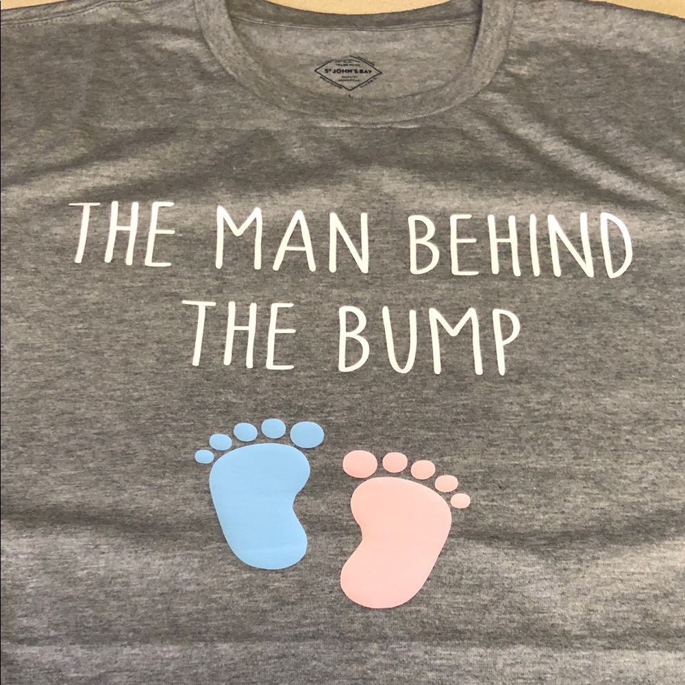 Men’s baby shower/Gender Reveal Shirt